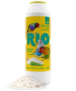RIO חול לציפורים עם תמצית אקליפטוס וצדפים 2 ק"ג