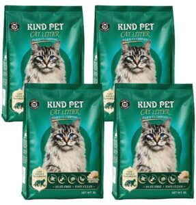 דיל 4 יח' קינד פט חול טופו לחתול ללא ניחוח 6 ליטר Kind Pet *ללא כפל מבצעים וקופונים*