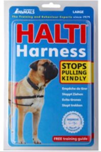 הלטי רתמת גוף לכלב נגד משיכות – HALTI Front Control Harness גדלים שונים