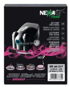 משאבת אוויר נווה שתי יציאות – NEWA NW33 לאקווריום בנפח 200-700 ליטר