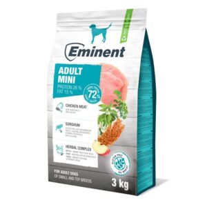 אוכל לכלבים מגזע קטן עוף אמיננט 3 ק"ג – EMINENT